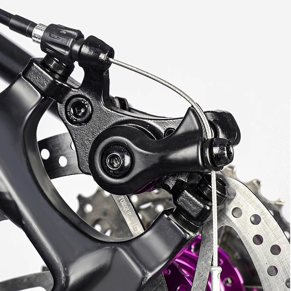 Set freno a disco per mountain bike G3/HS1 Kit freno a disco anteriore e posteriore da 160 mm con bulloni e cavo (set freno da scrivania R G3)