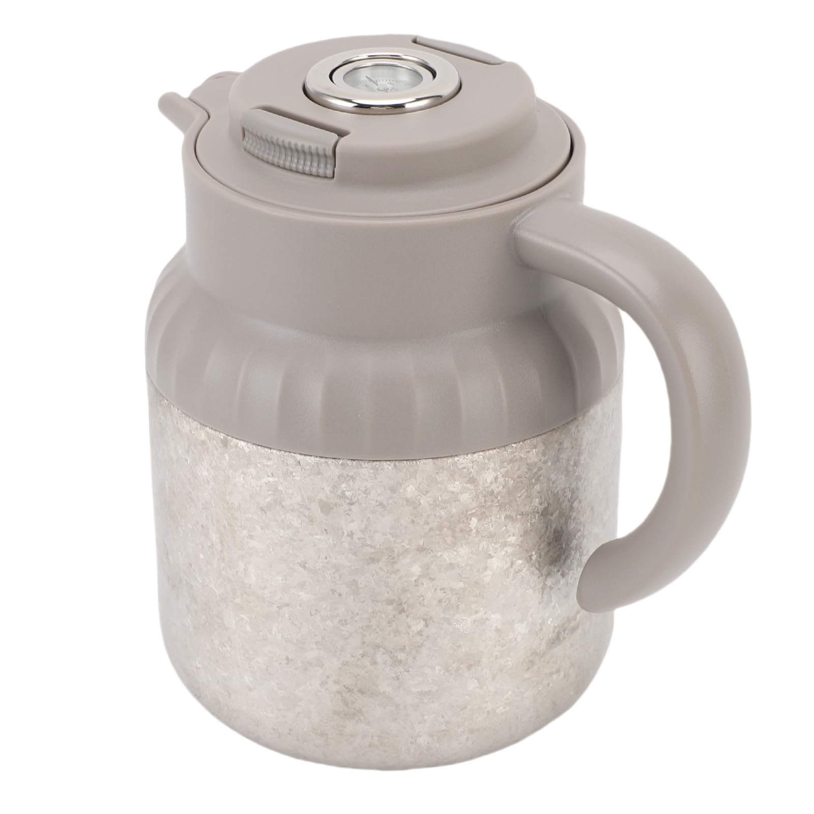 Fabater Punto de Separación de Agua de té de Filtración Fina con Exhibición Mecánica, Tapa Resistente a las Filtraciones, Ergonómico, para Consumo de Vivienda y Oficina, 1100 Ml de Capacidad