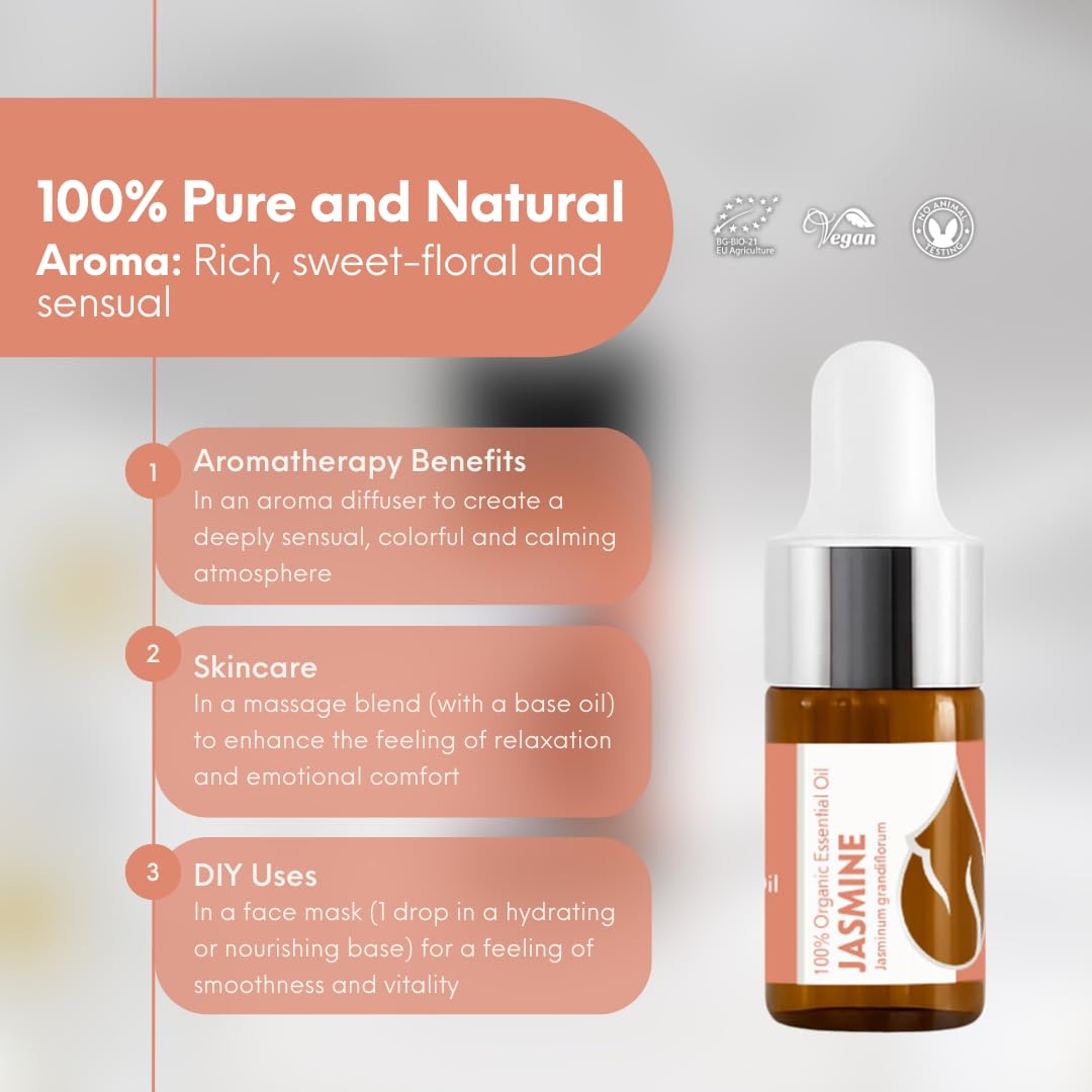 Essences Bulgaria Bio-Jasminöl 3ml