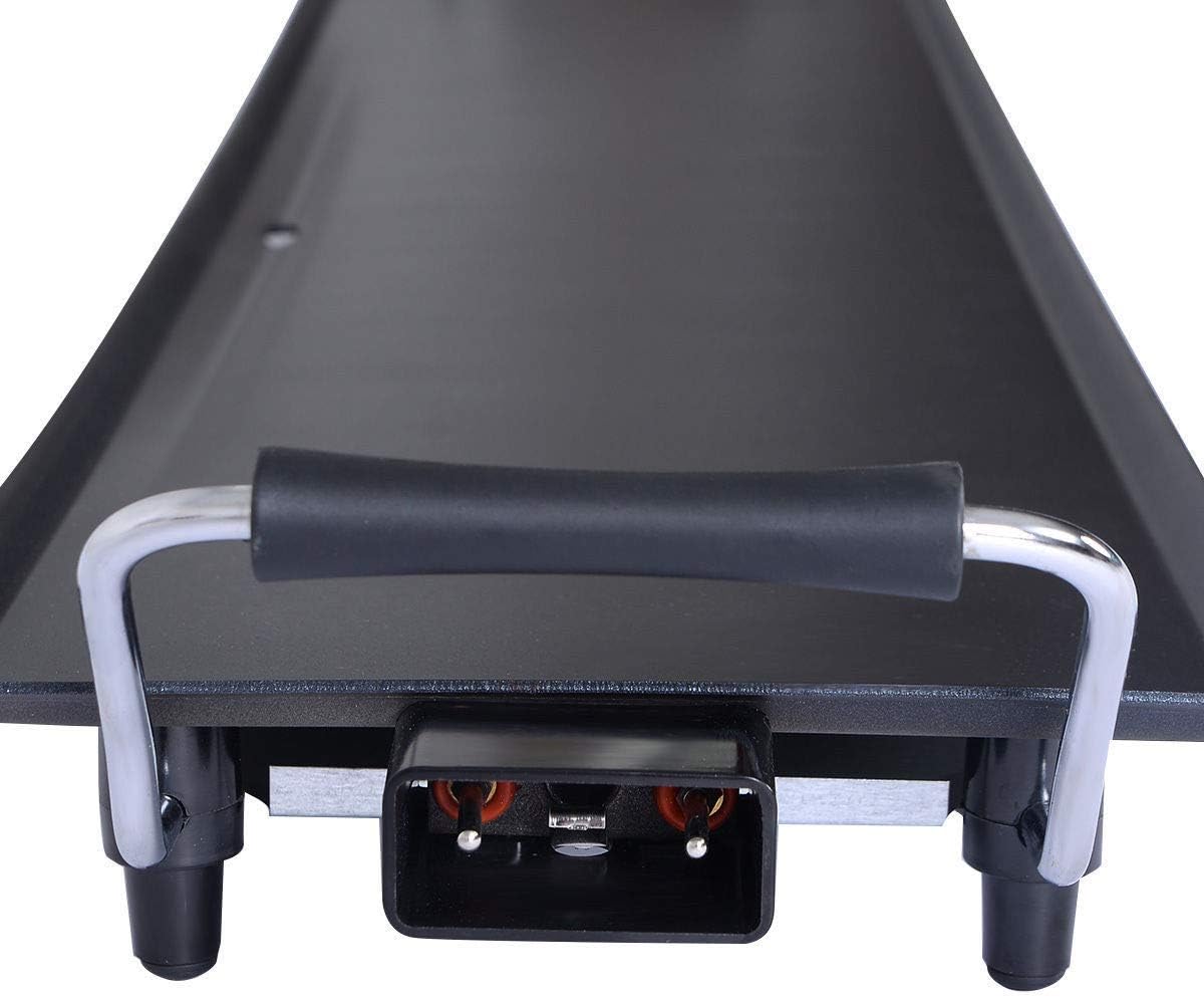 Pan Griddle Nonstick Electric Teppanyaki Camping Counter Table Top Grill Egg BBQ