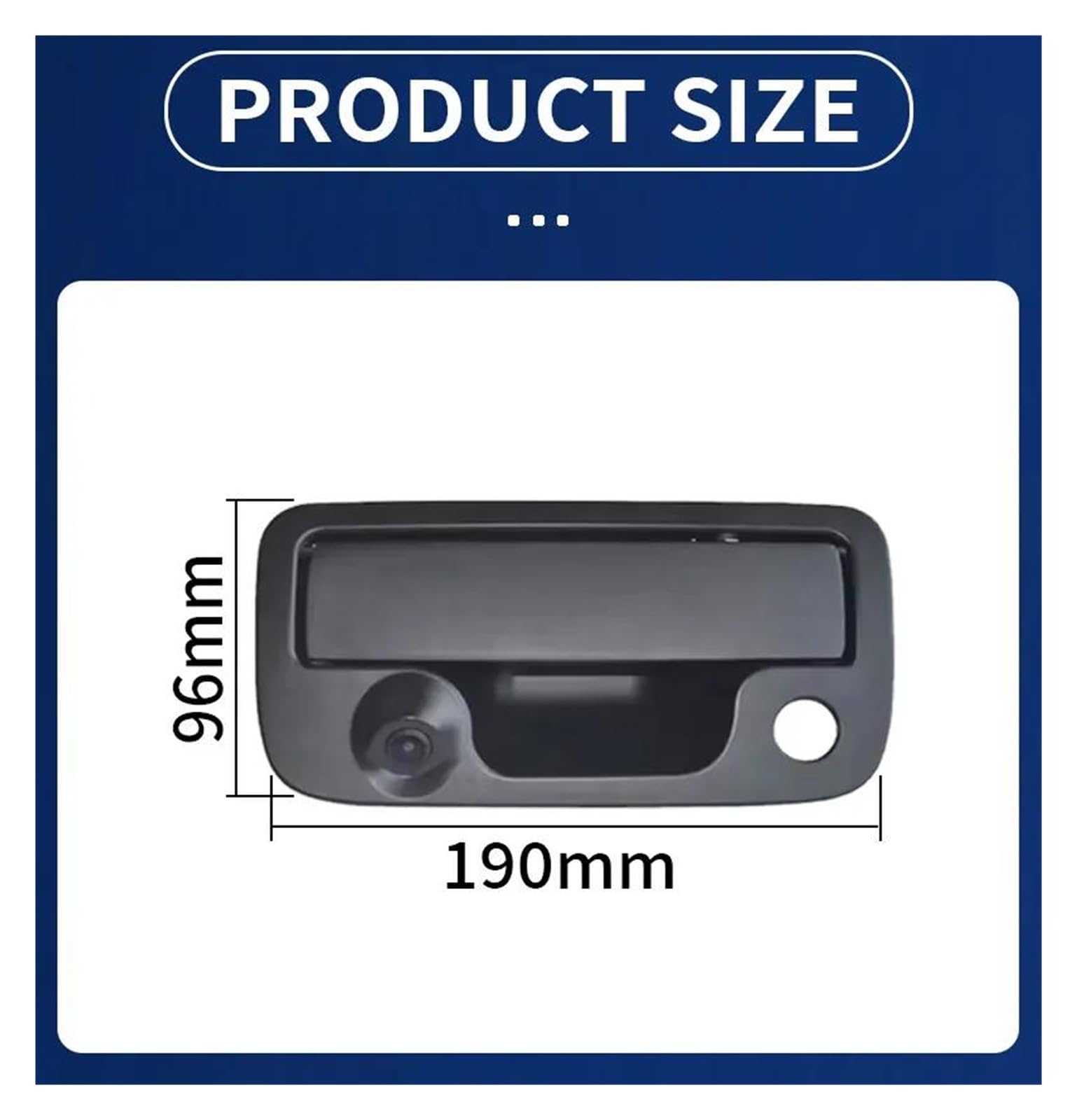Kamery cofania AHD 1080P NTSC Pickup uchwyt tylnej klapy zamiennik kamery cofania do VW dla Amarok 2010-2020 wodoodporna noktowizor tylna kamera parkingowa (CVBS720P-AHD720P) (AHD720P-AHD1080