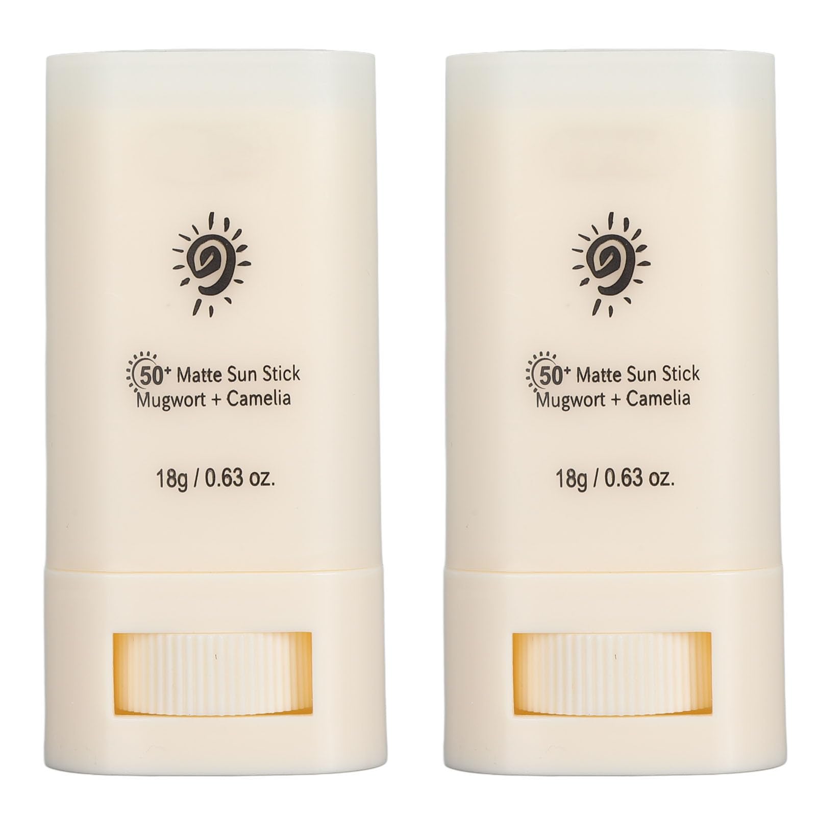 Sun Stick SPF 50, Crema Solar para Protección Facial UVA y UVB, Protector Solar en Barra, Bloqueador Solar, Protector Solar Hidratante SPF 50 Crema de Protección UV No Grasa para