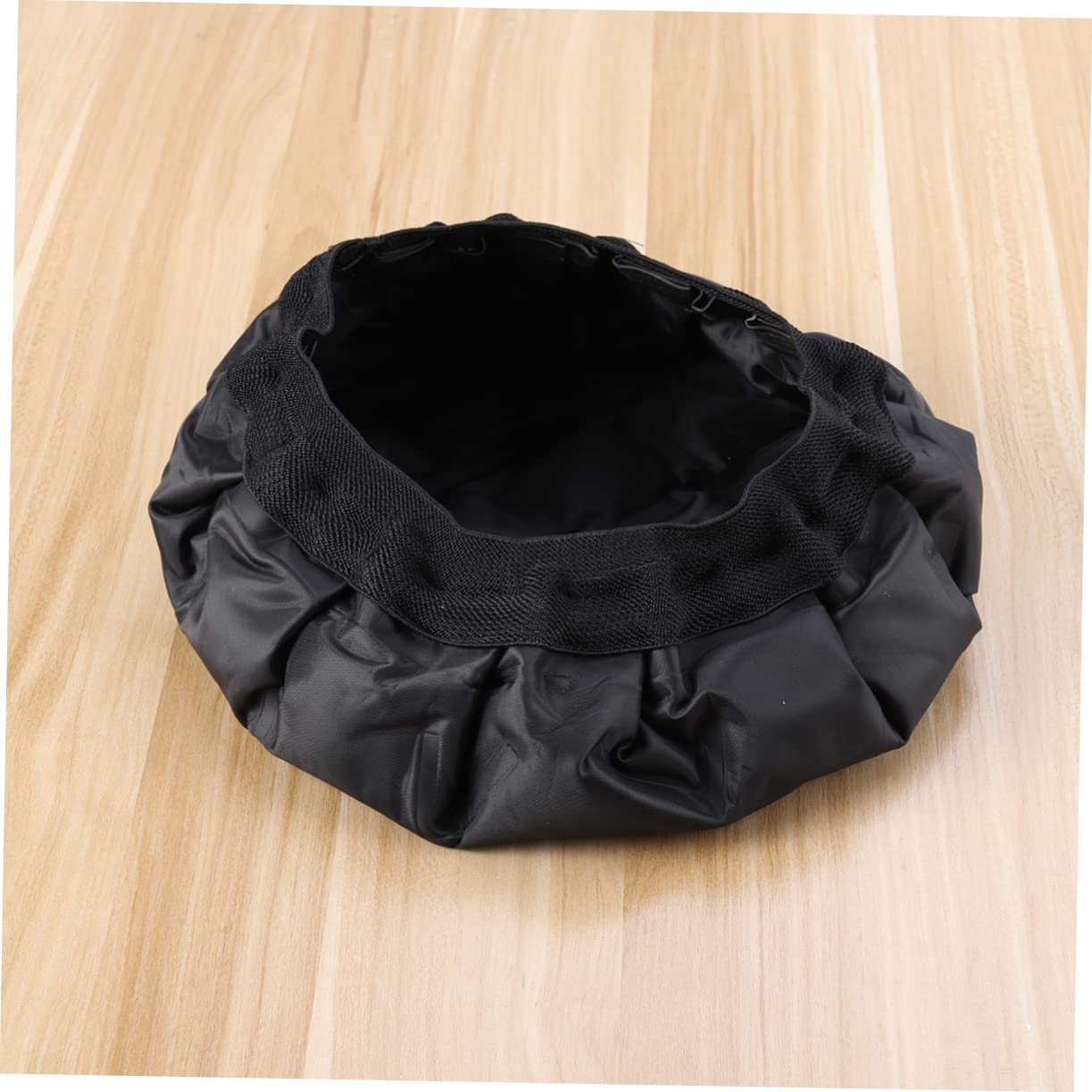 Gorro Térmico Cabello Negro de Plástico para Peluquería | Apto para Microondas y Refrigerador, Uso en Salón Profesional Casa, Formato de Gel Térmico para Peinado