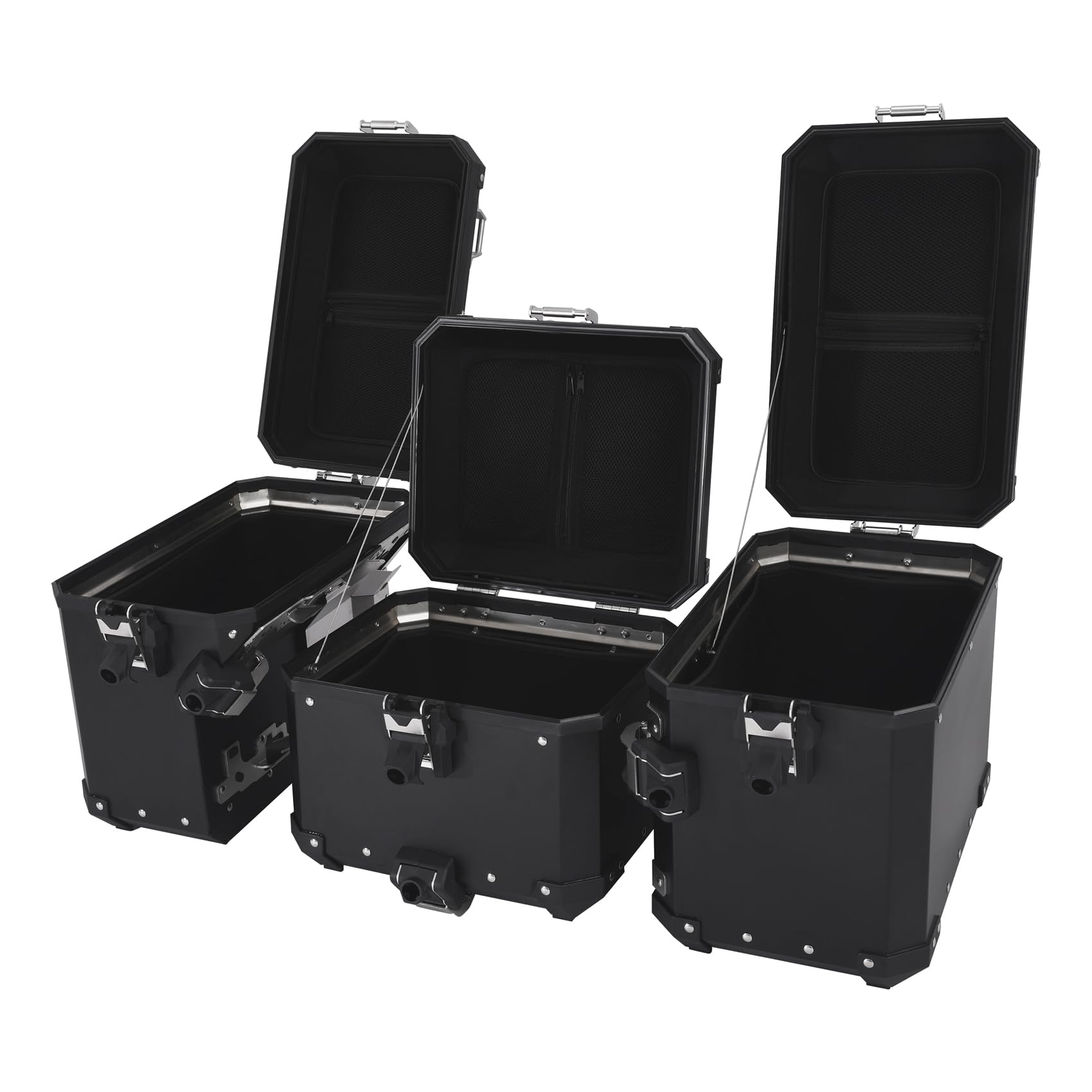 TCMT Bagażnik Top Box sakwy boczne pasuje do BMW R1200GS 2013-2018 R1250GS 2019-2024 F850GS 2017-2022 F900GS 2023-2025