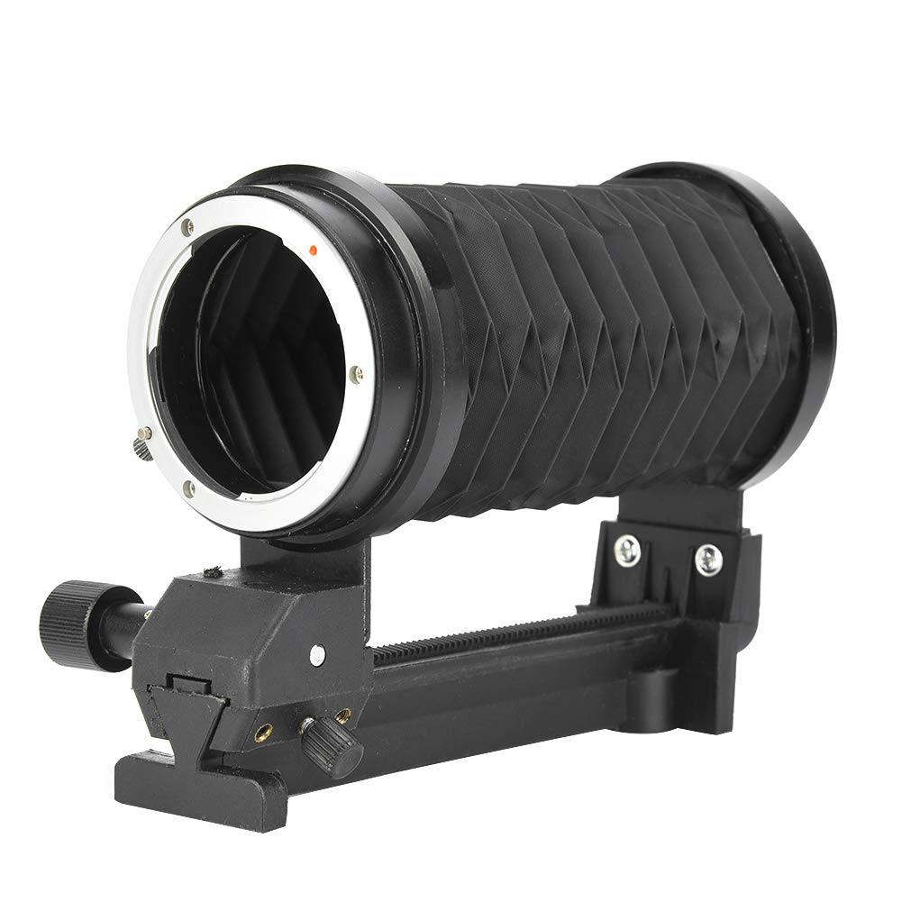 Kamerabalg 16×12×8 Makrobalg Verlängerungsmontage für E Mount Kameraobjektive, präzise Fokussierung Nahaufnahme Makro Fotografie Zubehör Schiene mit stabiler Bauweise für Stativ und flex