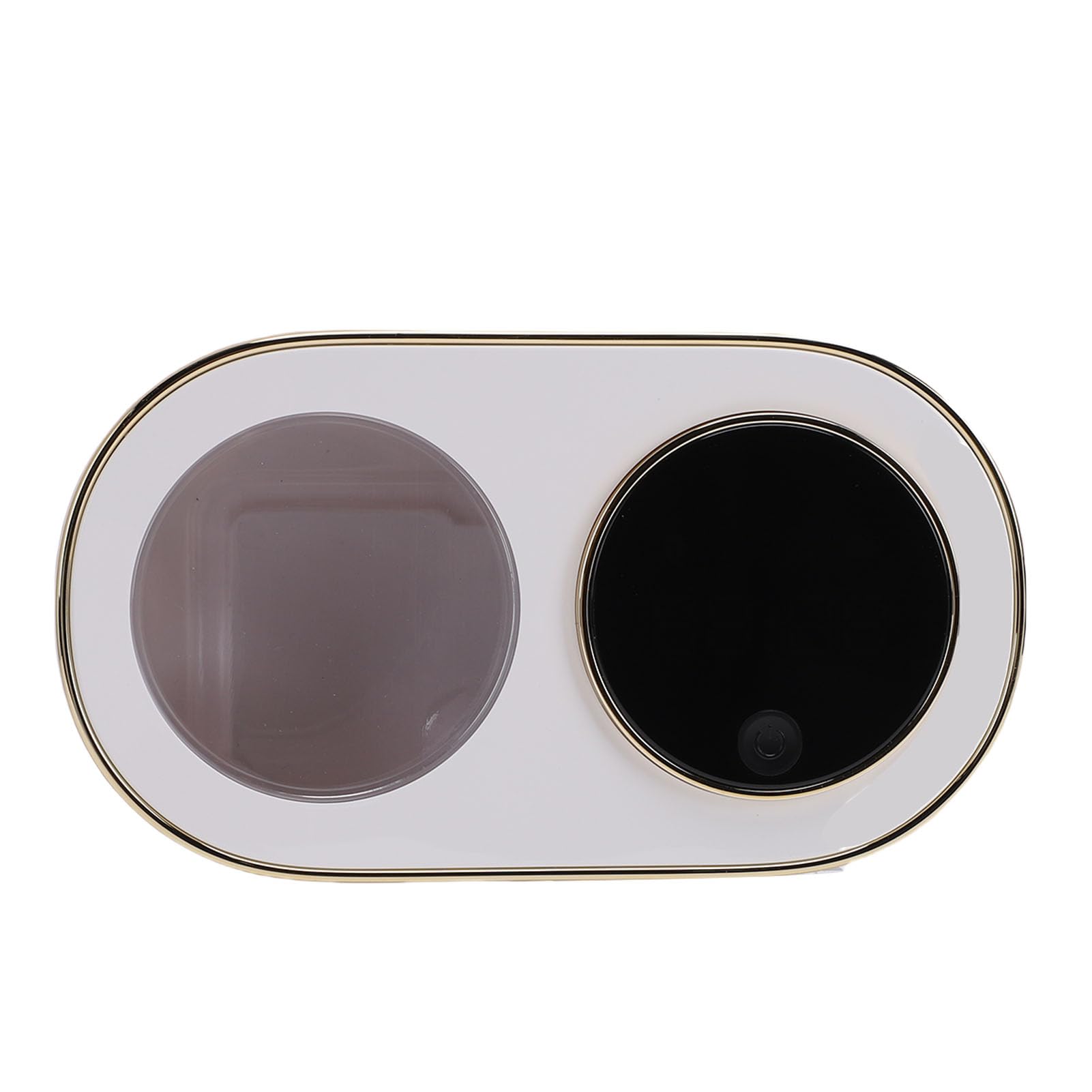 Cryfokt Automatischer, Schäumender Handseifenspender, Berührungslos, für Badezimmer, 320 Ml, Wiederaufladbar, Wandmontage, ABS (White)