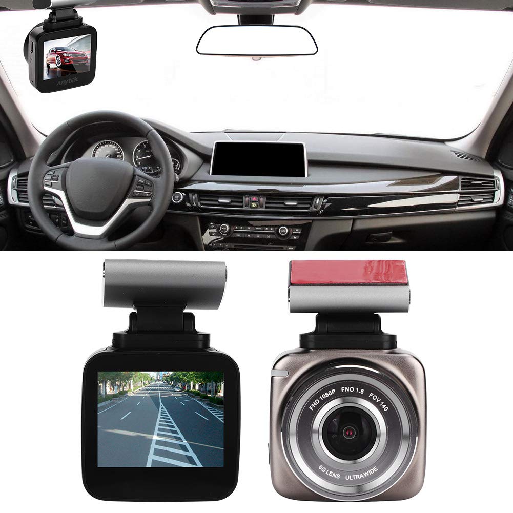 Dioche Odłączany Samochodowy Rejestrator Jazdy HD Kamera DVR z Czujnikiem G i detekcją Ruchu dla Kamery HD i Rejestratora Samochodowego 3 MP