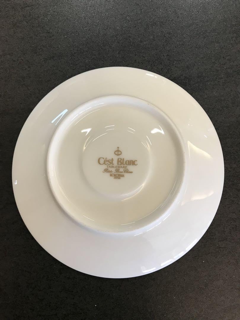 桃山陶器　白　洋食器　洋食器セット　MOMOYAMA Amazon.co.jp: C'est Blanc 桃山陶器 カップ&ソーサーセット : ホーム