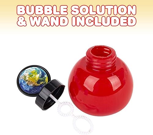 Miniatura 3 de ArtCreativity Varita sopladora de burbujas iluminada de 12.5 pulgadas con emocionantes efectos LED, baterías y líquido de burbujas incluidos, gran