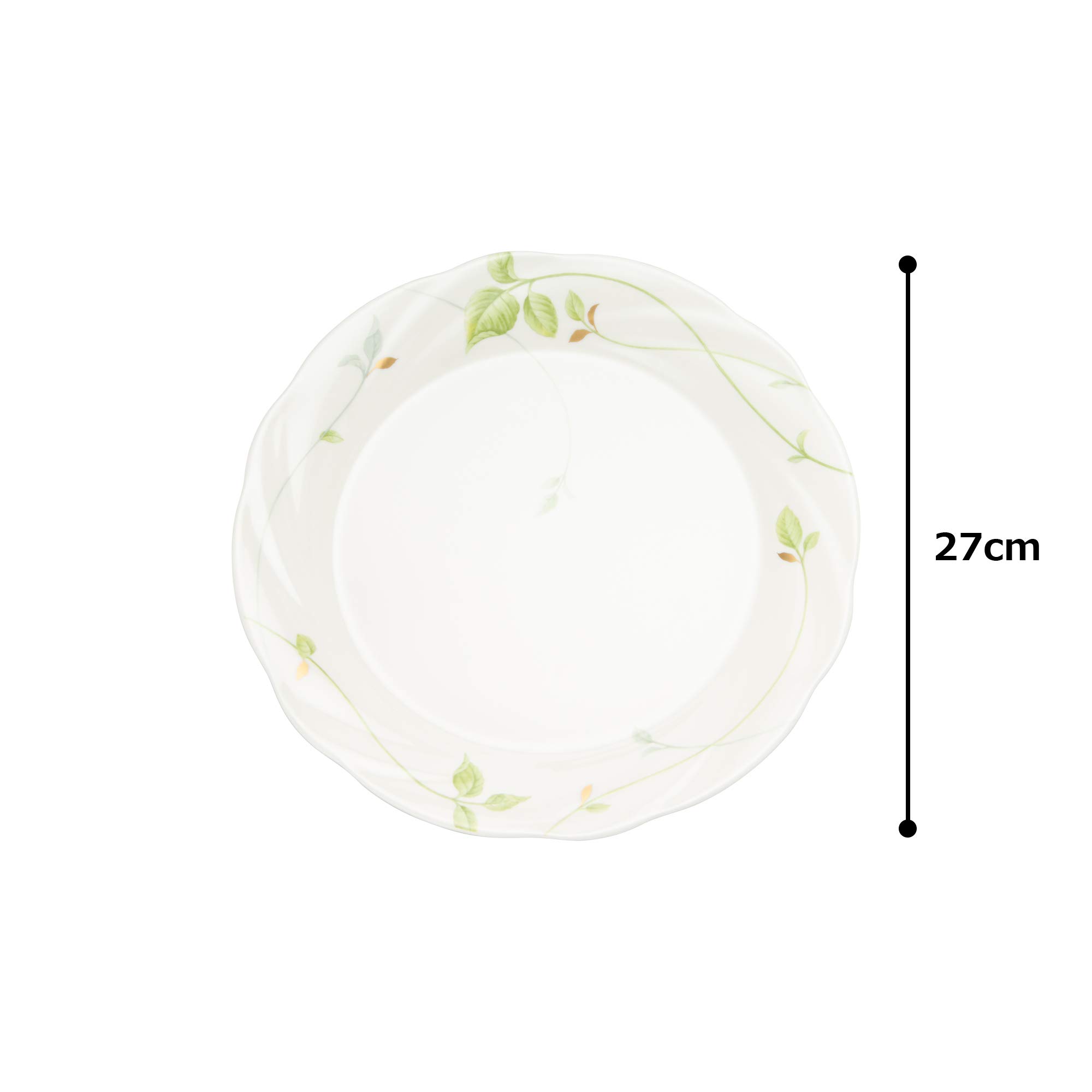 Amazon.co.jp: NARUMI(ナルミ) プレート 皿 レモンバーム 27cm