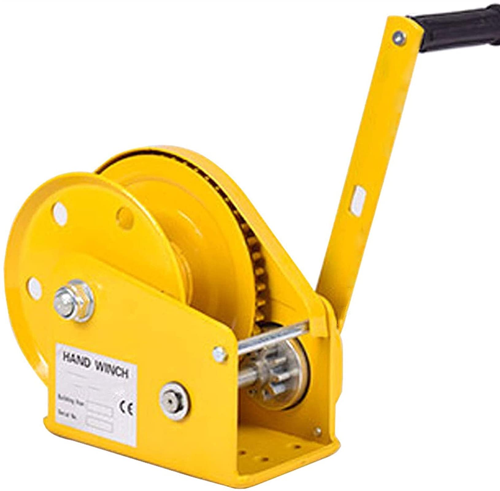 Buy HHORB Heavy Duty Hand Winch, ATV Hand Gear Winch With TwoWay Self