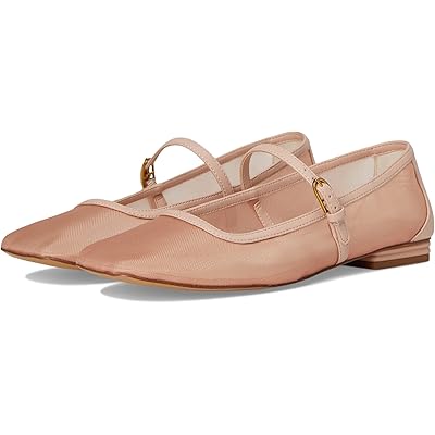 Franco Sarto Tinsley7 Mary Jane Shoes ballet pink mesh