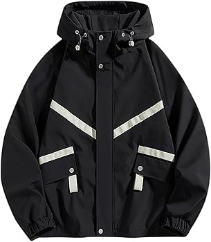 ジャケット・アウター RAINMAKER SHADOW STRIPE HOODED COAT 61zxVZh52GL._AC_UY350_.jpg