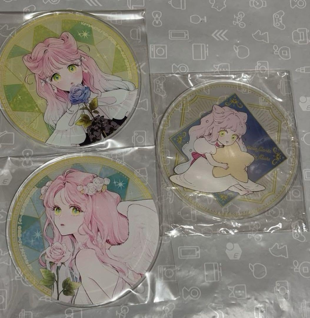 花メテ 花秘める君のメテオール グラッテ アクリルコースター コンプリート 全種 花メテ 花秘める君のメテオール グラッテ アクリルコースター