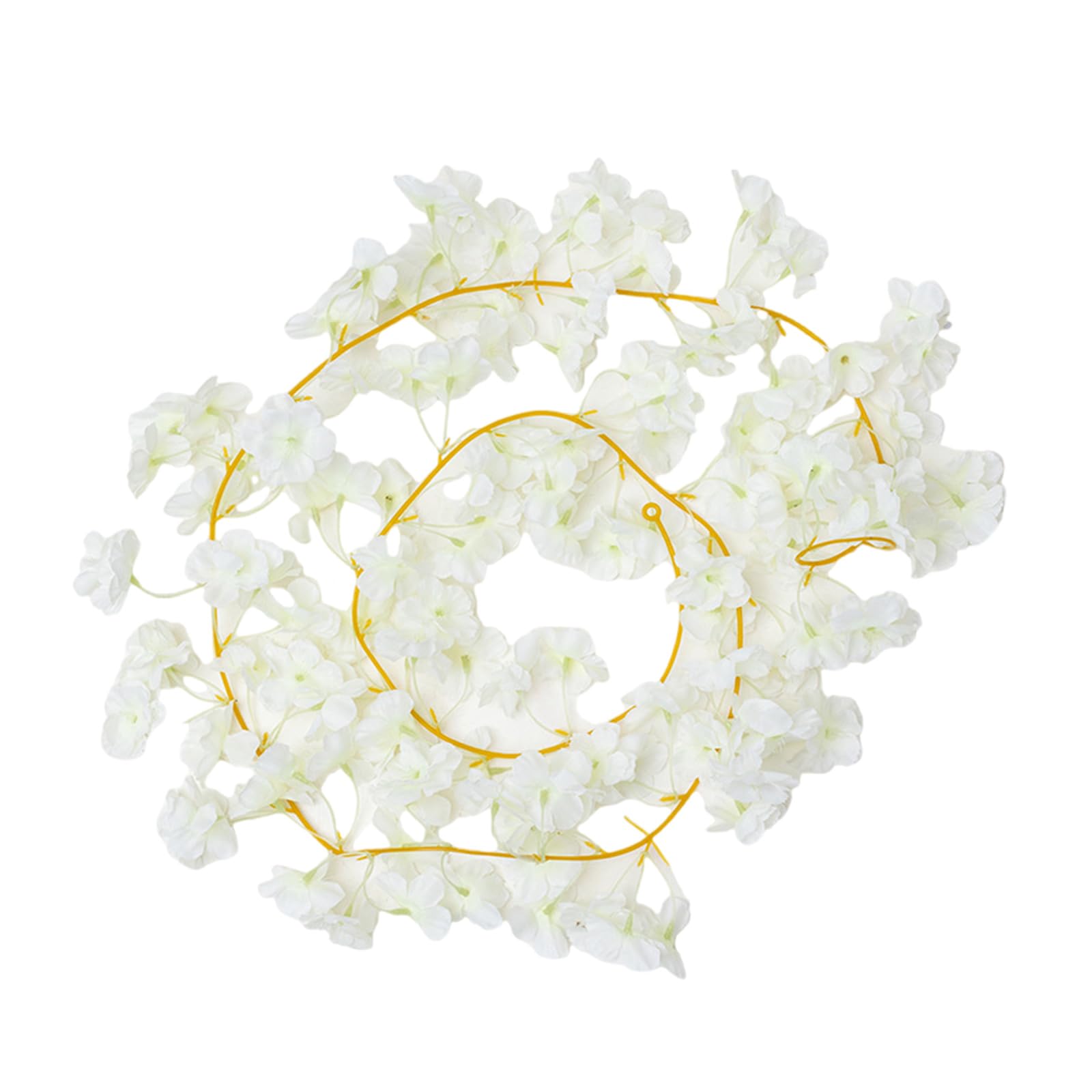 Kalttoy Realistic Silk Cloth Artificial Vine for Wedding Backdrops Decoration Flexible Party Greeneries Design Artificial Vine Garlands Wedding Decors