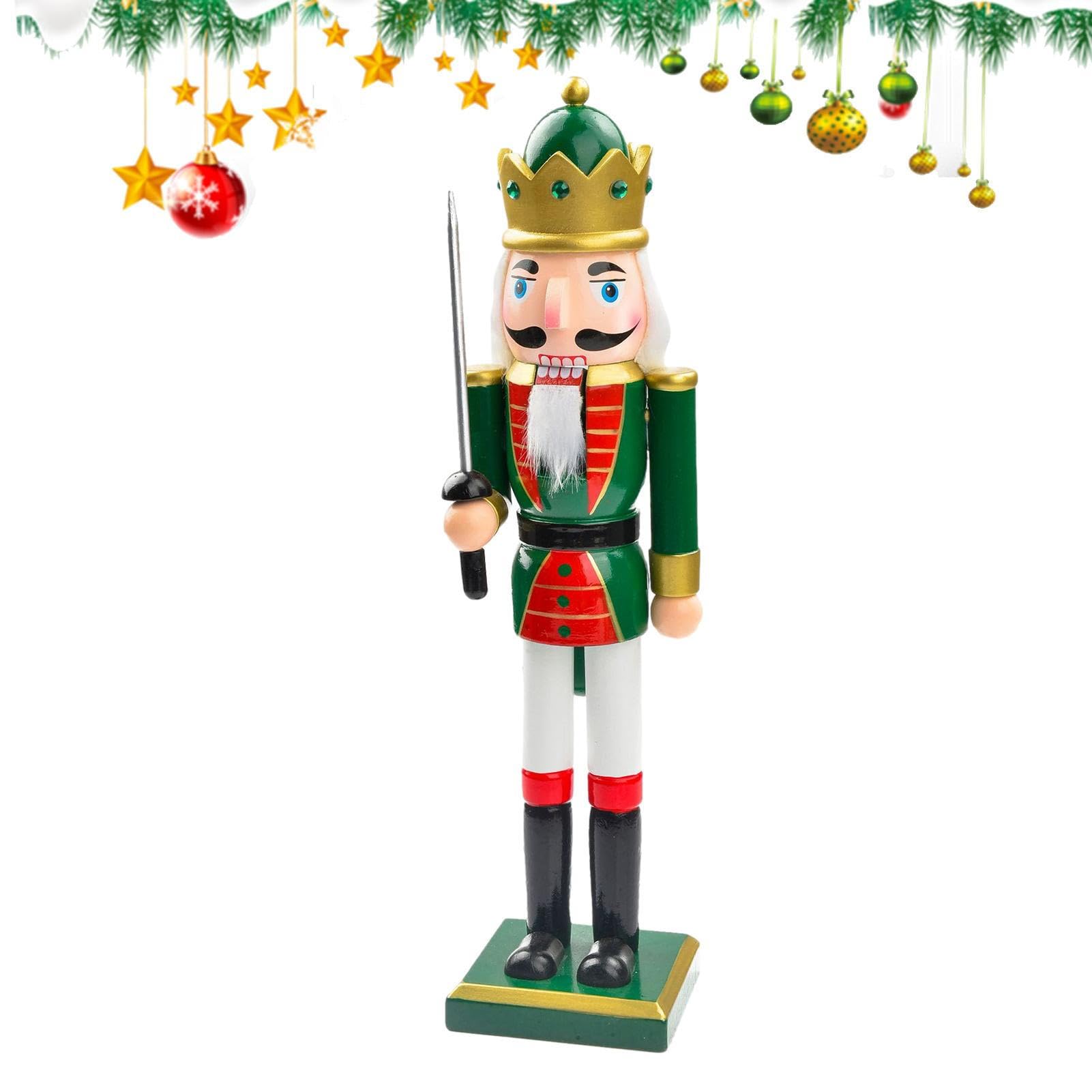 Amazon.co.jp: クリスマスくるみ割り人形 | 伝統的なキングソルジャー