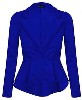 Blueleaブルレア　Peplum jacket bluelea ブルレア Tailored peplum jacket