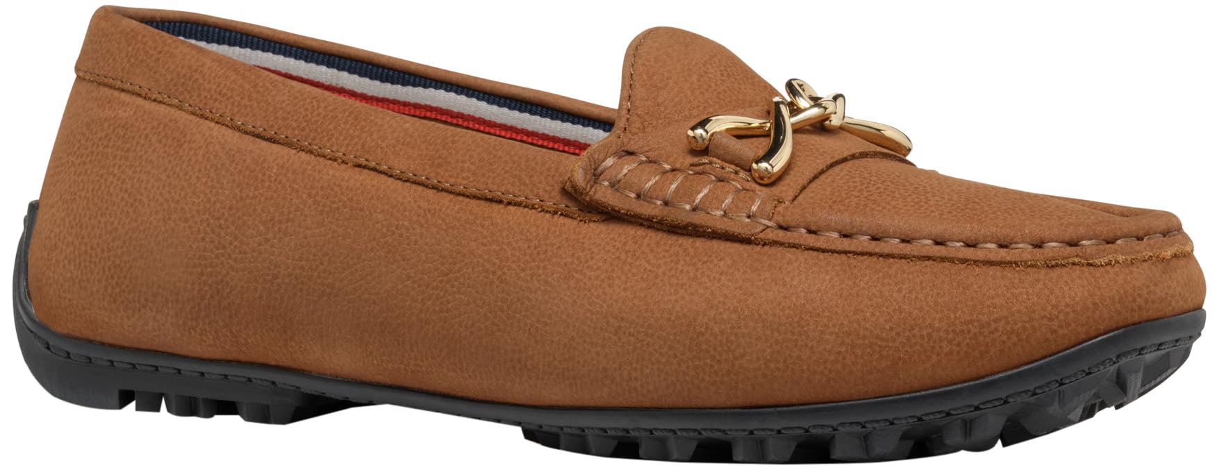 Geox Women's D Cosmopolis + Grip Moccasin, Cognac, 4.5 UK