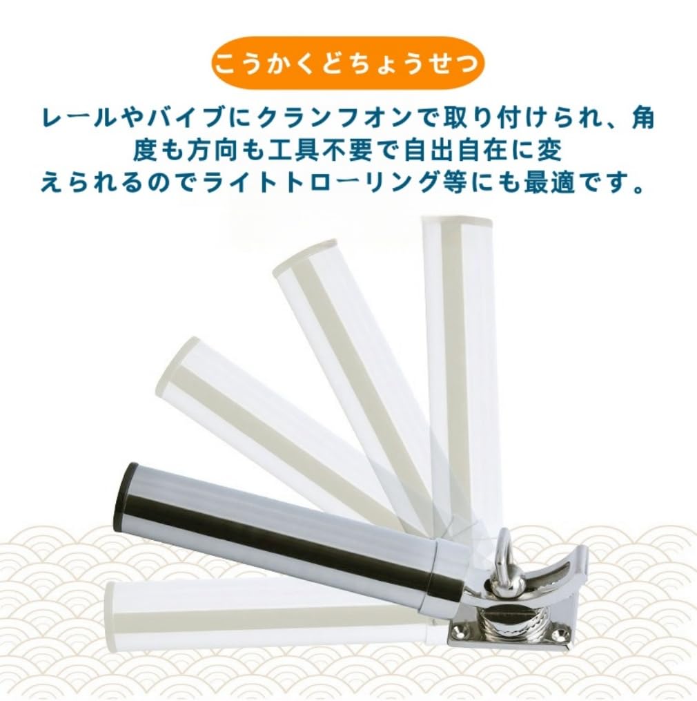 Amazon | chengshuang 釣竿ホルダー ロッドホルダー 船 ロッド