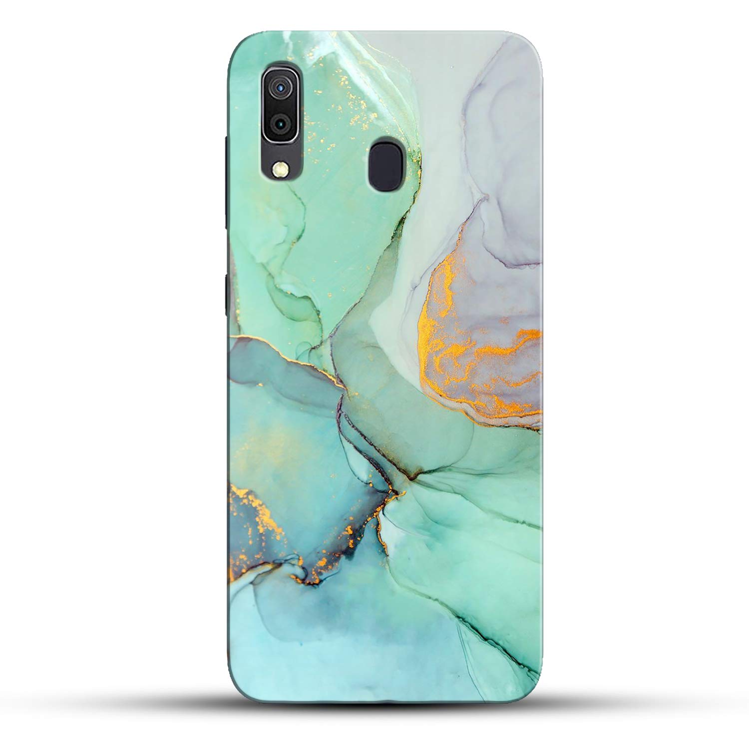 COLORflow Back Cover Compatible with Samsung Galaxy A30 / A20 / M10S | Beautiful Green Marble | Designer Printed Hard CASE Bumper Back Cover (B08LYZ69SF) Amazon Price History, Amazon Price Tracker
