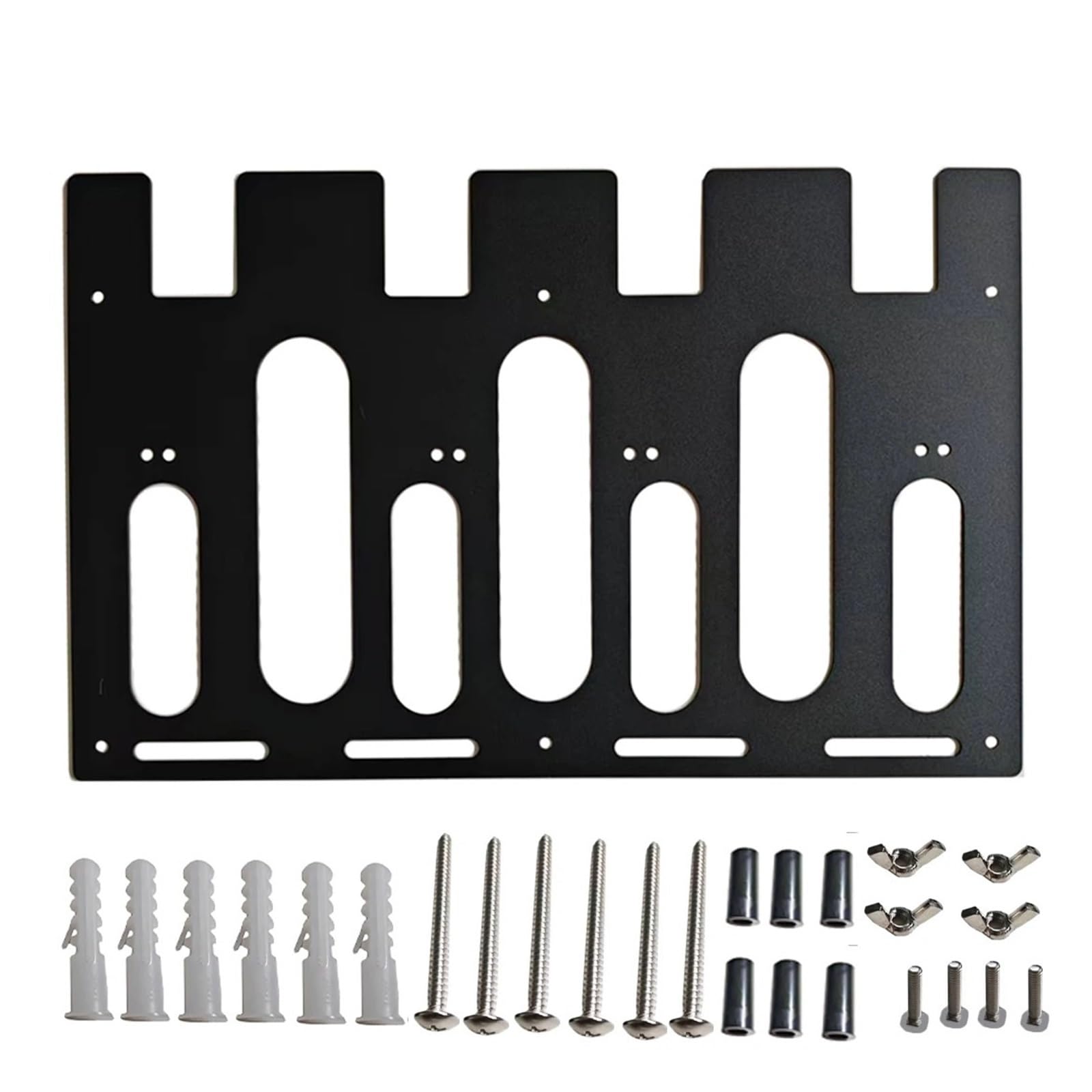 Générique Support de montage mural multifonctionnel pour DeWalt, support boîtier batterie, chargeur, outil électrique, perceuse, stockage fixe DCB112 DCB118 DCB206 studio