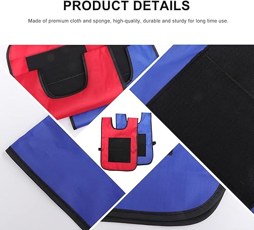 Miniatura 6 de Dodgeball - Chalecos de juego, juego de chalecos adhesivos, pelota pegajosa, juego de actividades al aire libre para niños, juego de pelota adhesiva