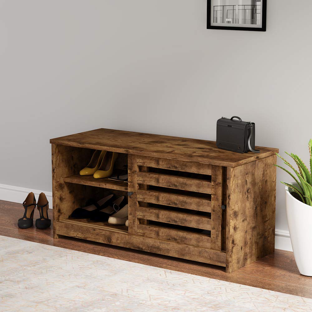 Tribesigns Shoe Rack Bench Shoe Organizer Storage Shelf Shoes Storage