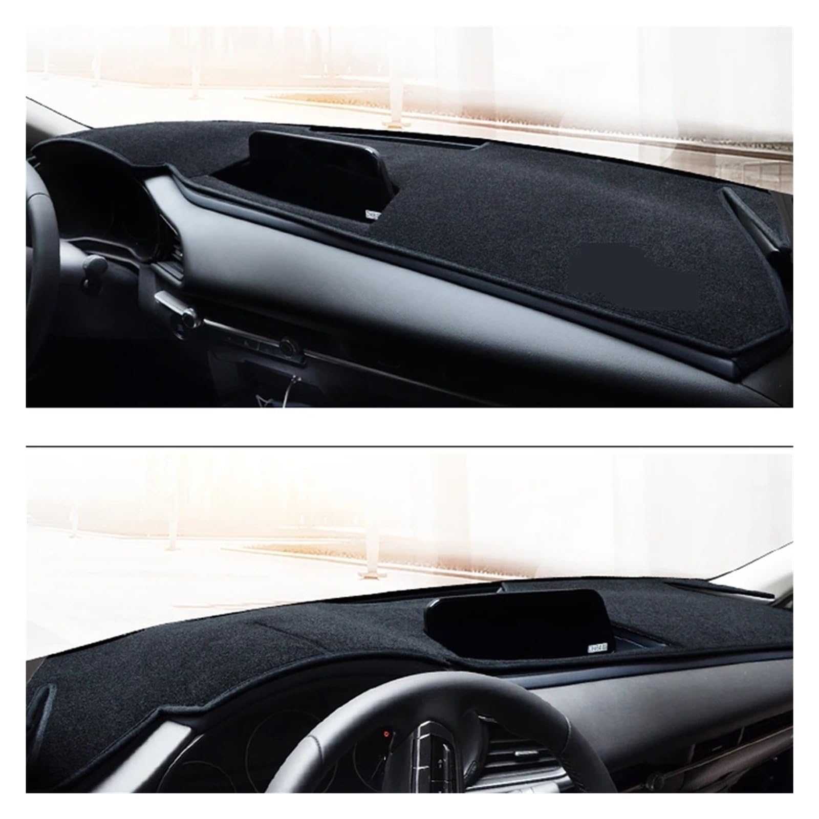 Armaturenbrett-Abdeckmatte Für Mazda CX30 Zubehör LHD Auto Dashboard Sonnenschutz Matten Vermeiden Licht Abdeckung Center Konsole Schutz