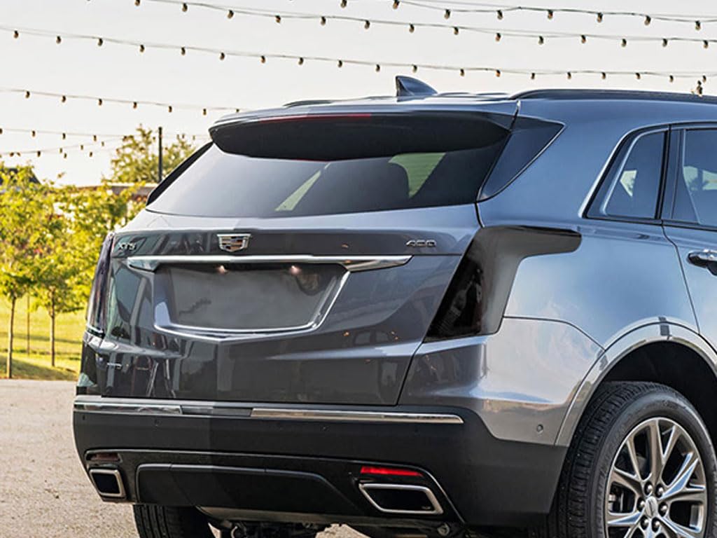rtintヘッドライトTintカバーfor Cadillac Escalade 2015 2016 1