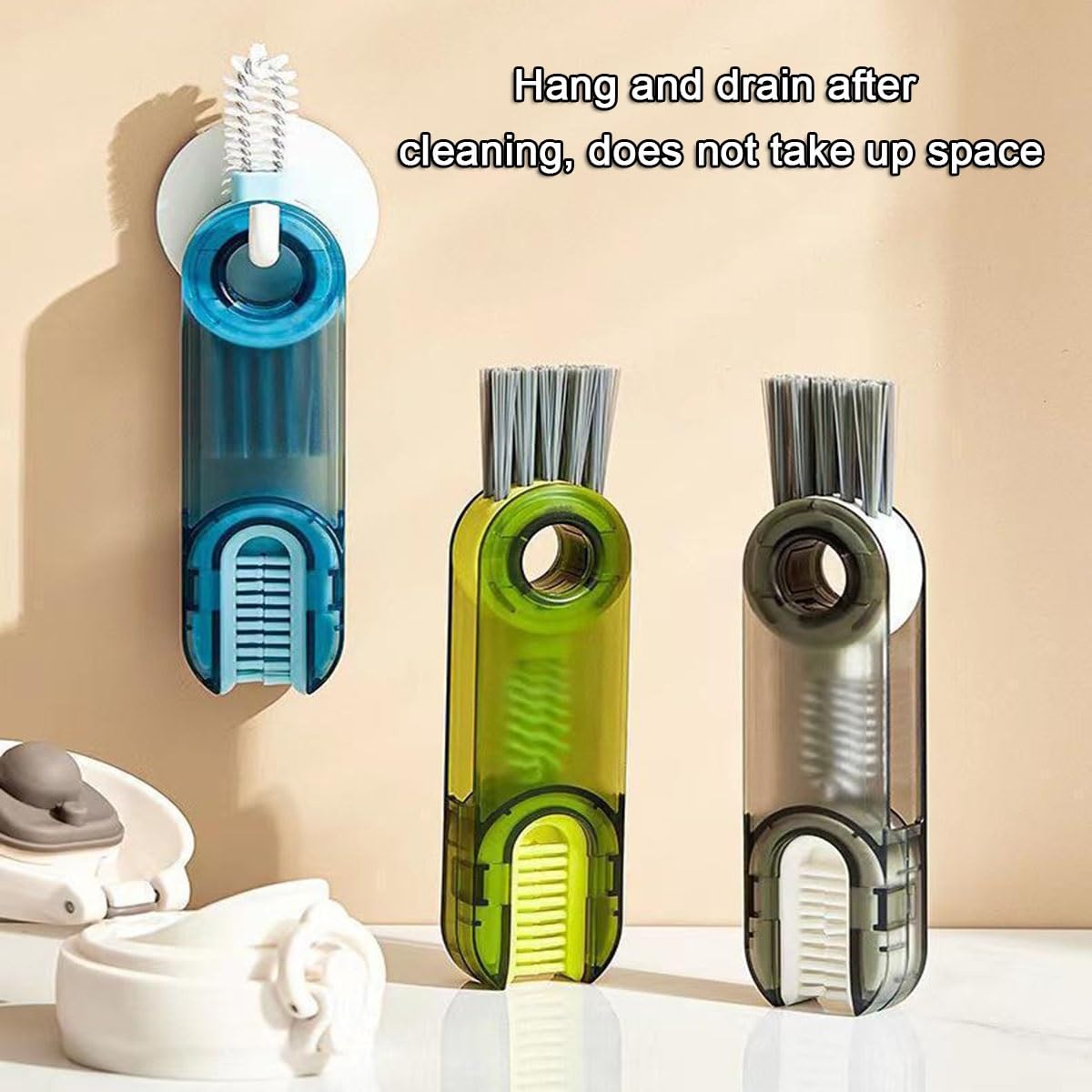 Set Di Spazzole Per Il Risciacquo Delle Ciotole (confezione Da 3 - Foto 10