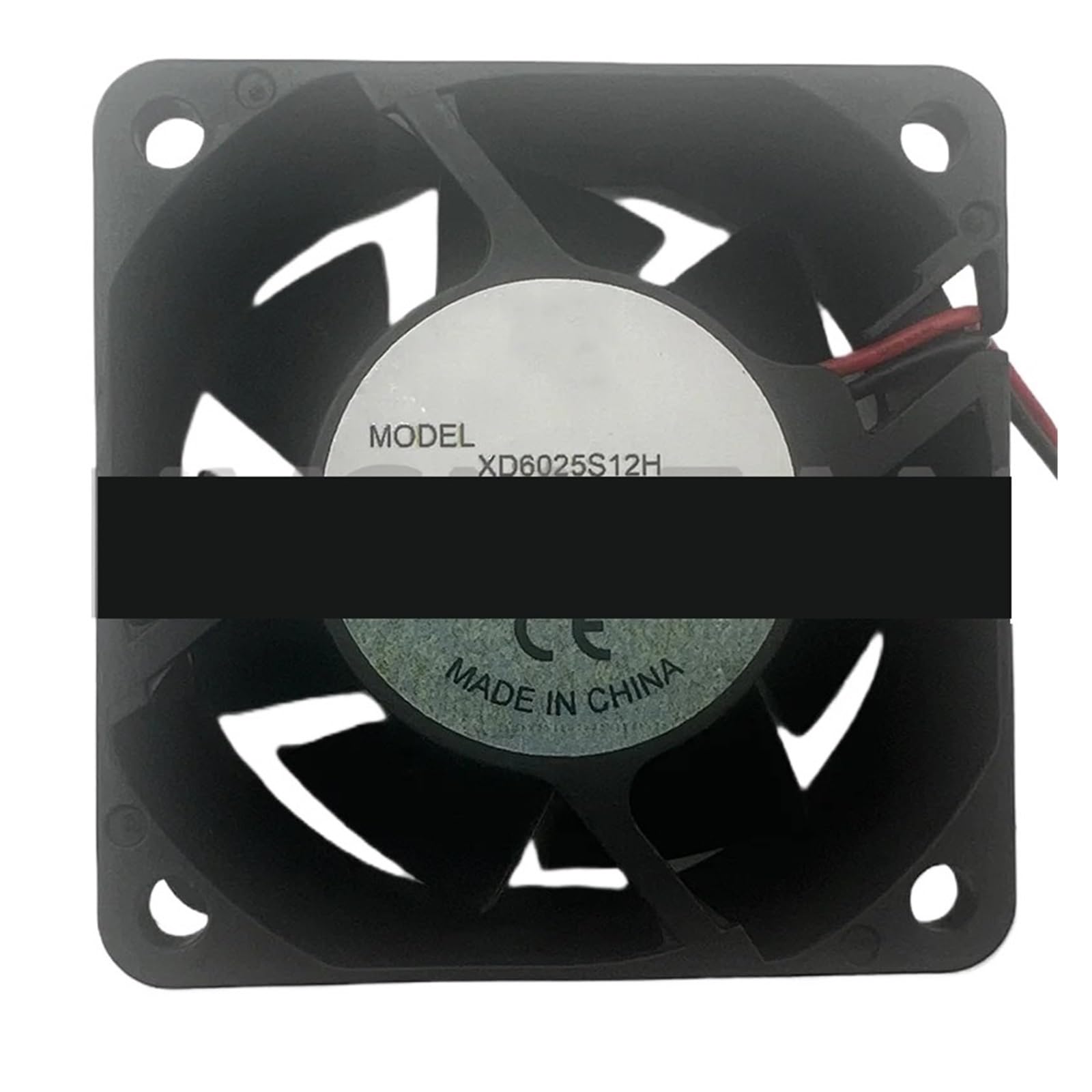 YMUGUEGH XD6025S12H DC12V 0.25A 2-wire Fan