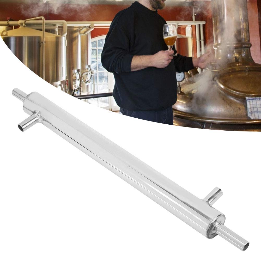 Tubo Condensador De Acero Inoxidable Para Destilación Compatible Con Equipos Caseros De Elaboración De Vino Vodka Y Whisky Ideal Para Procesos De Cerveza Artesanal