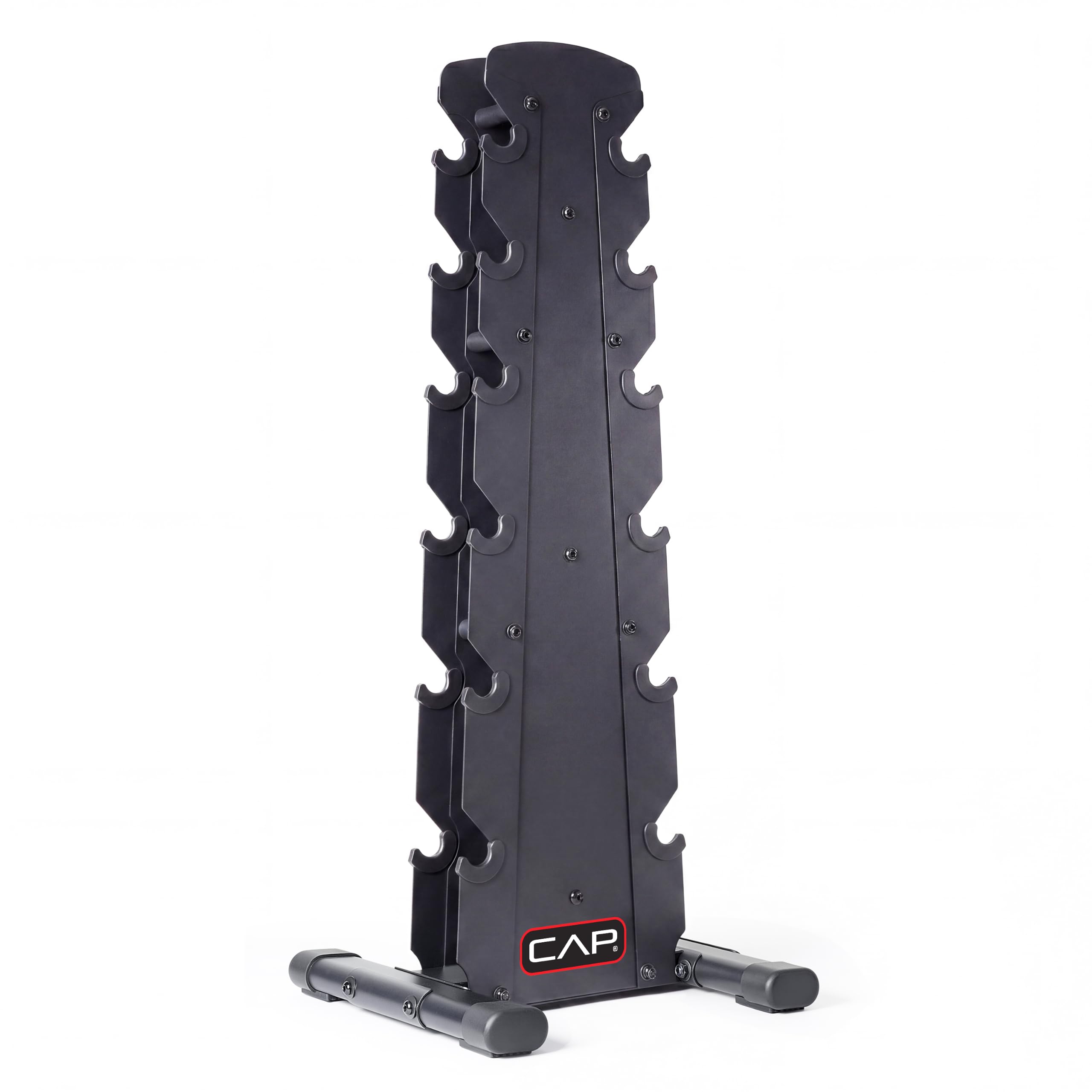 Photo 1 of CAP Vertical Hex Dumbbell Storage Rack, Black, 210lb Capacity