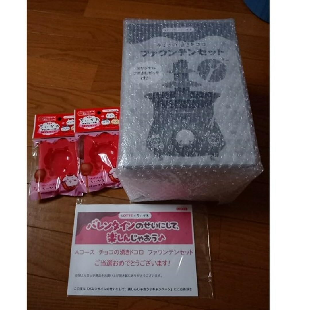 ちいかわ - 当選　当選品　ロッテ　ちいかわ　ファンウンテンセット　　チョコレートファウンテン ロッテ✕ちいかわ当選ファウンテンセット＆チョコレート型