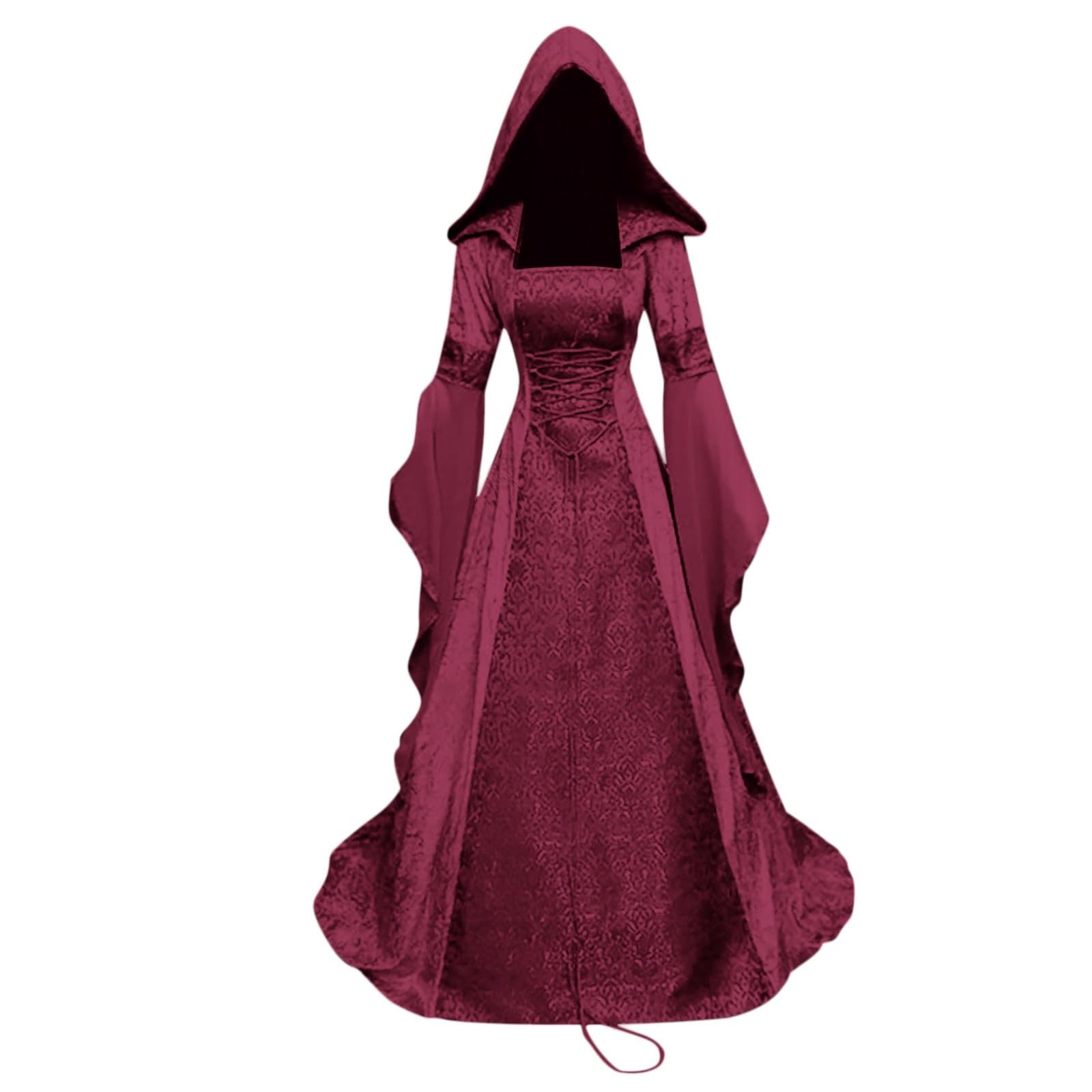 Medieval Gothic Dress Womens Halloween Costume Adult Witch Sexy Fairy Renaissance Pirate Victorian Funny Vampire Dress Ladies Scary Cosplay Outfit UK