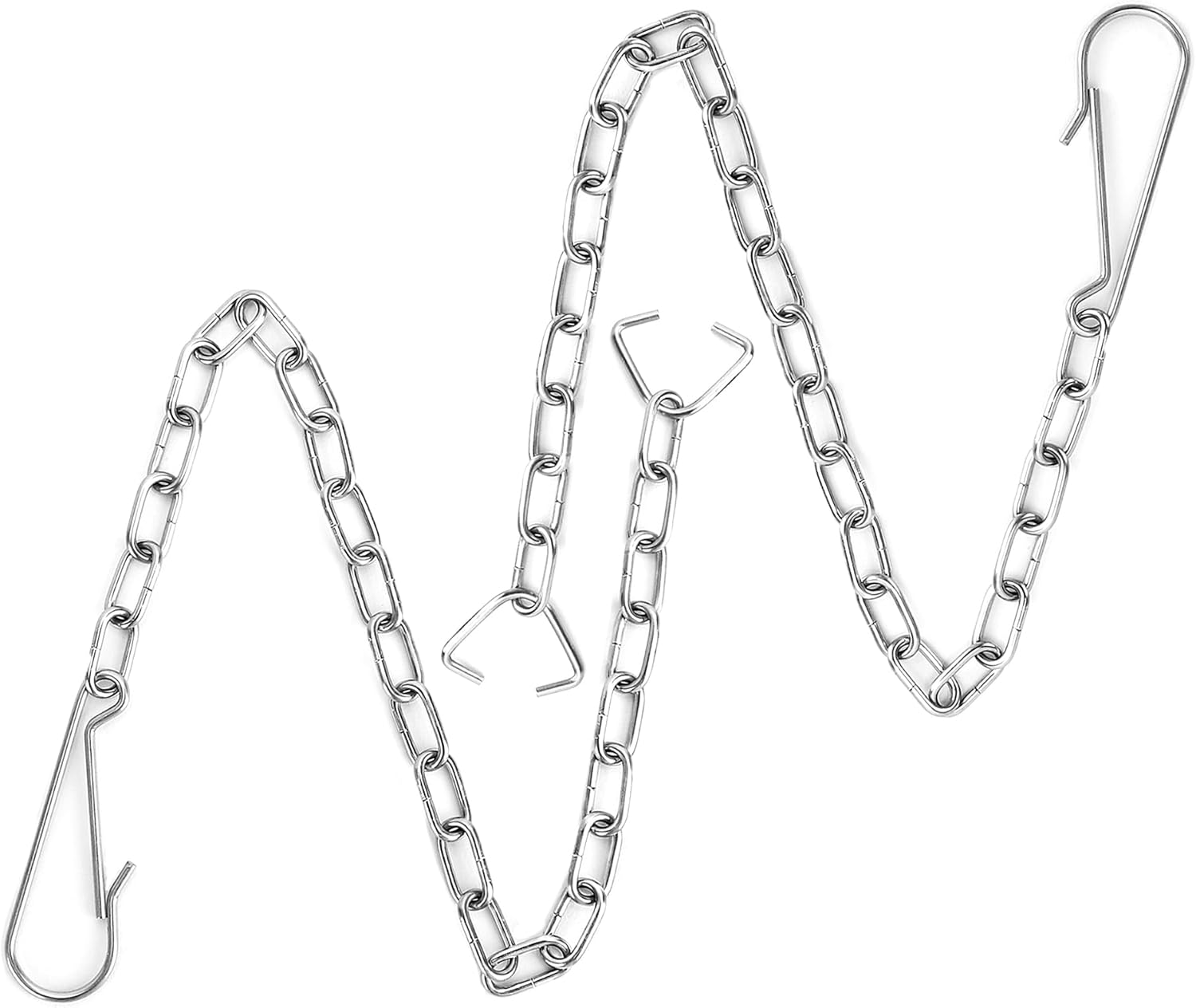 Toilet Flapper Chain, Stainless Steel Toilet Handle Chain, 2 Pack