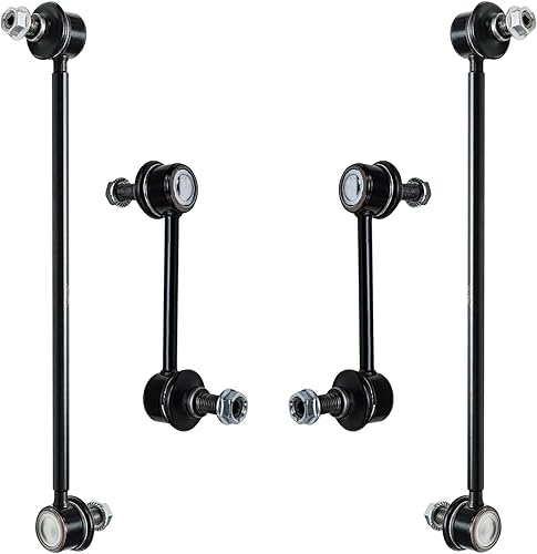 Miniatura 80 de Detroit Axle - 4 barras estabilizadoras para Acura EL Honda Civic 01-05, 4 barras estabilizadoras delanteras y traseras de repuesto 2001 2002 2003