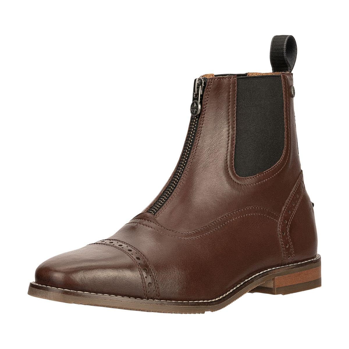 SUEDWIND FOOTWEAR Florentina FZ - Italienisches Rindsleder – Weiches Leder im Innenschuh - Karreeleisten - Einlegsohle - Handarbeit - YKK Zipper vorne