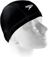 Touca de Natação, Speedo, Xtrafit Cap, Tecido Elástico com Proteção UV e Secagem Rápida, Conforto Anatômico