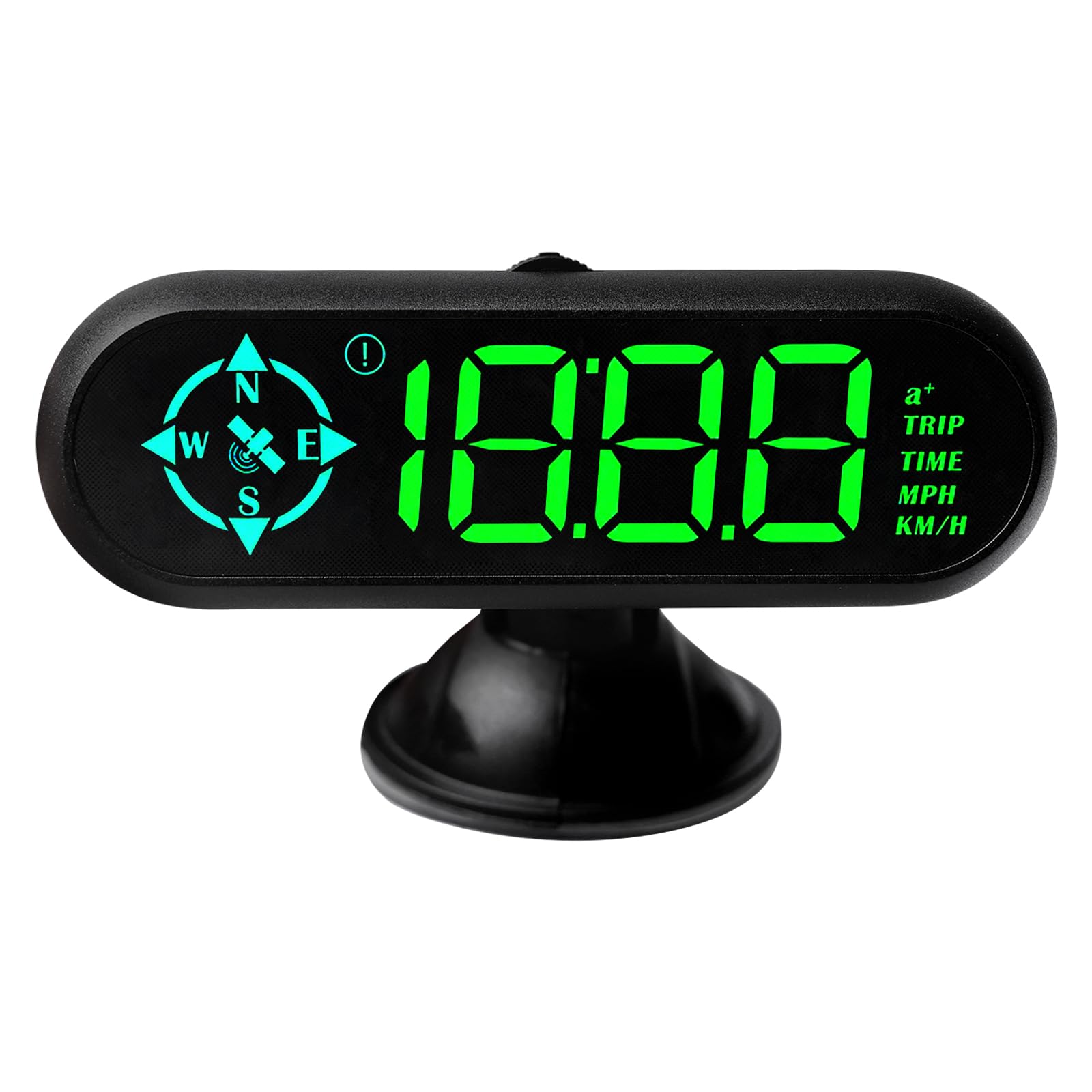Schermo testa alta: HUD auto, tachimetro GPS, tachimetro digitale universale con installazione Plug & Play, funzionamento USB, flash automatico per tutti i veicoli