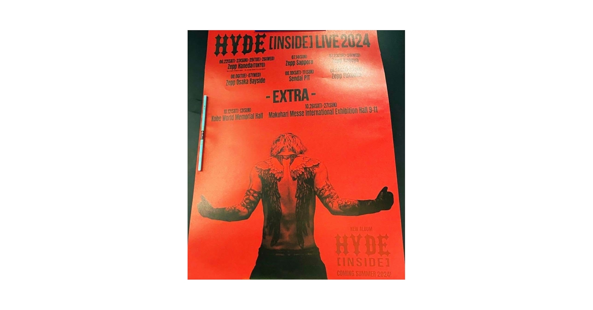 Amazon.co.jp: HYDE ハイドポップアップストア限定ポスター