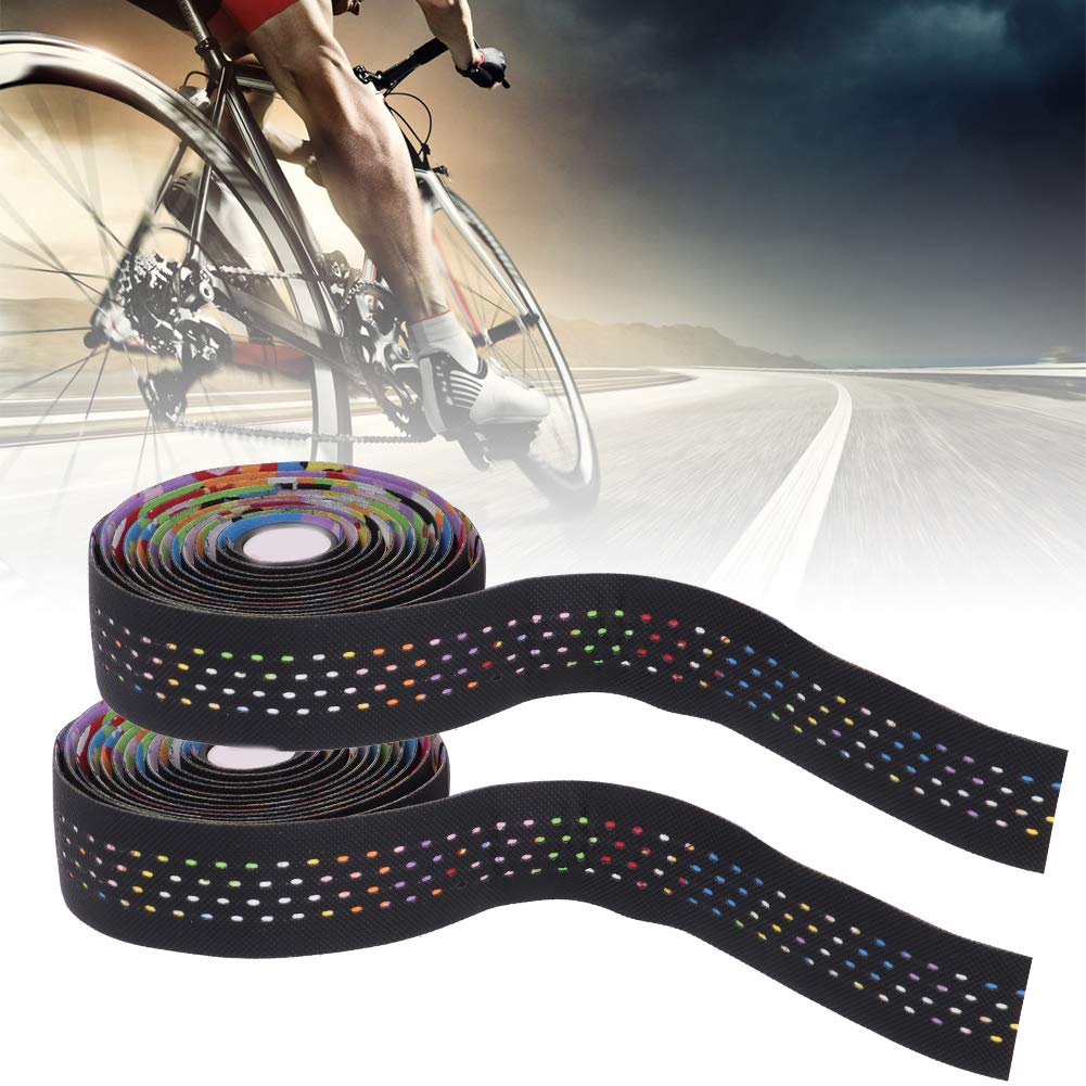 Protection Guidon Durable Ruban Guidon Vélo Chstarina - 2 Rouleaux EVA Antidérapant - 3cm X 2m - 5 Couleurs Guidoline Eva Antidérapante