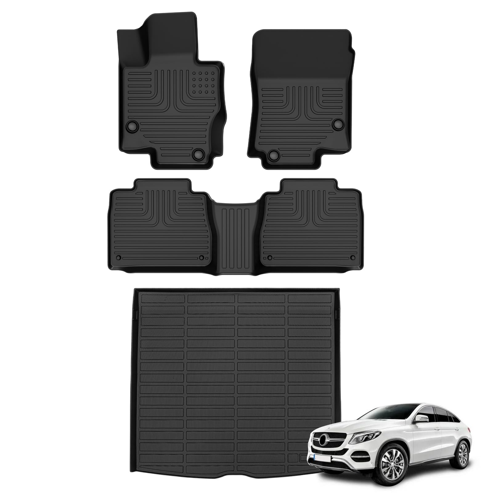 Floor Mats &amp; Cargo Liner for 2020-2026 Mercedes Benz GLE