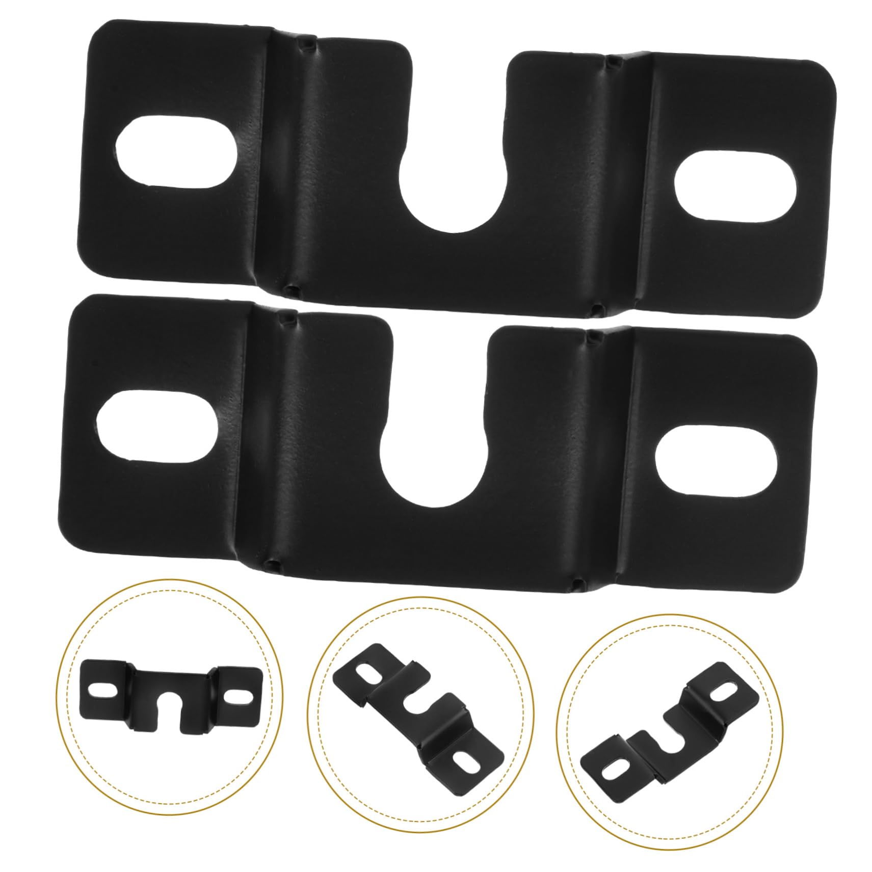 Toyvian 4paia Supporto Da Muro Per Sound Bar Staffa Per Installazione Facile Compatibile Con Vari Modelli Di Altoparlanti Per Home Theater e Tv Design Sottile e Resistente