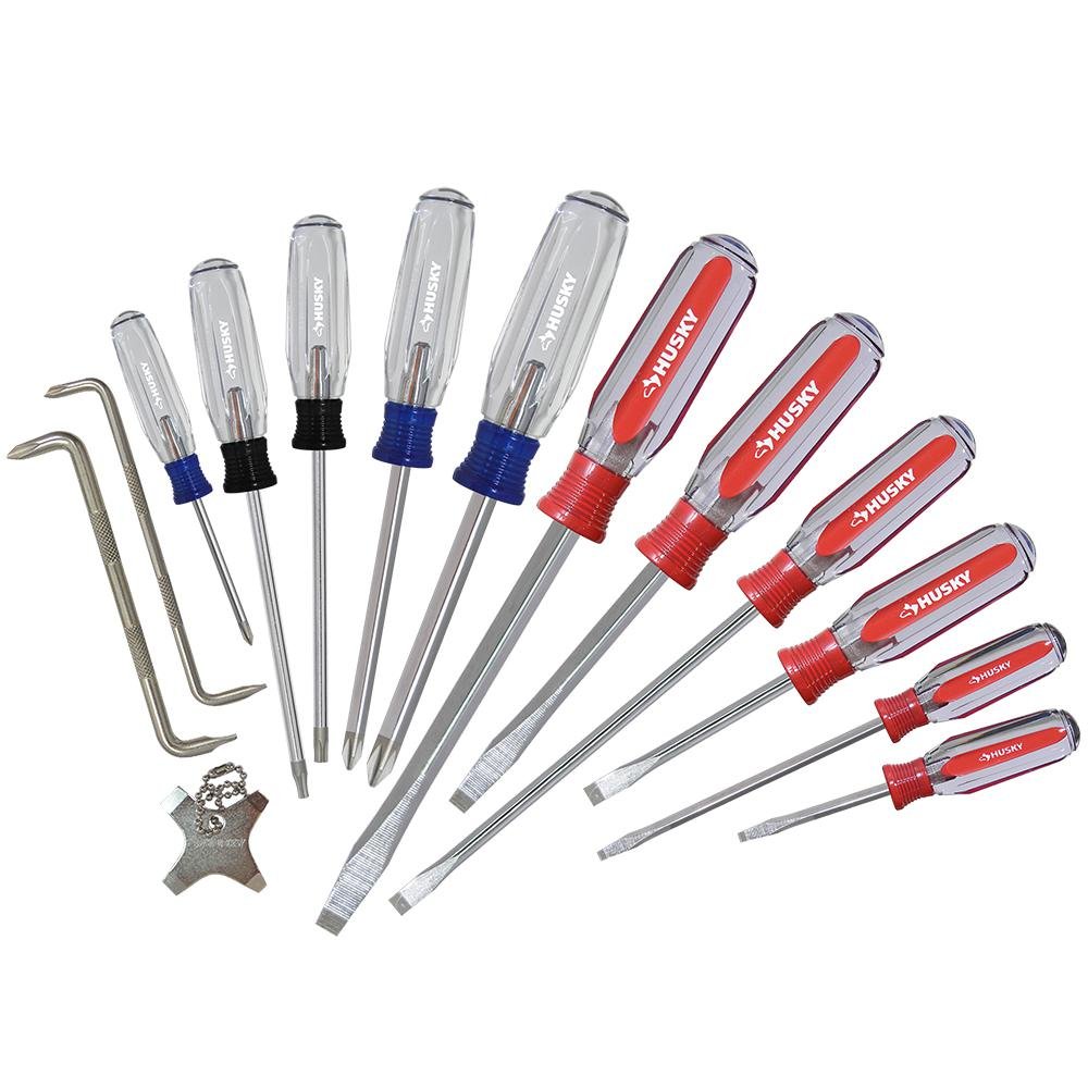 Husky Screwdriver Set With Free Tack Puller atelieryuwa.ciao.jp