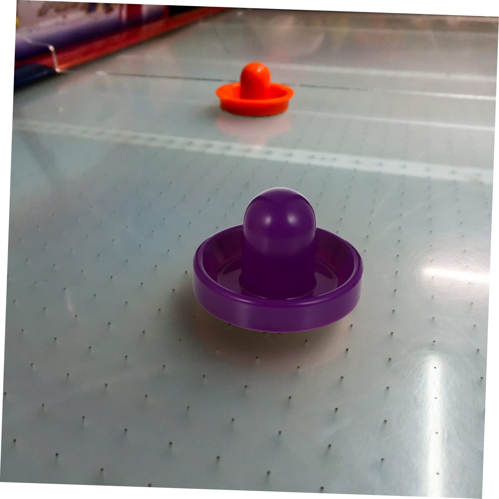 ibasenice Set de Palets Poussoirs de Hockey Air avec Accessoires de Remplacement pour Jeu de Table