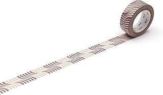 MT Washi Masking Tape - Wave Stripe - 1 Roll