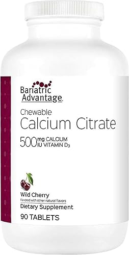 Miniatura 8 de Bariatric AdvantageCitrato de Calcio masticables canela, 270unidades