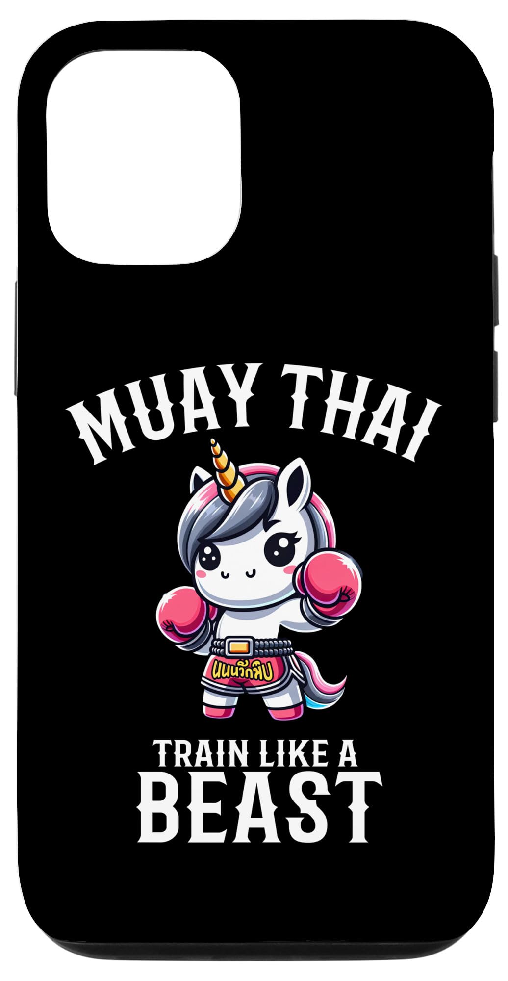 Amazon.com: iPhone 15 Muay Thai Unicorn - Kickboxing and