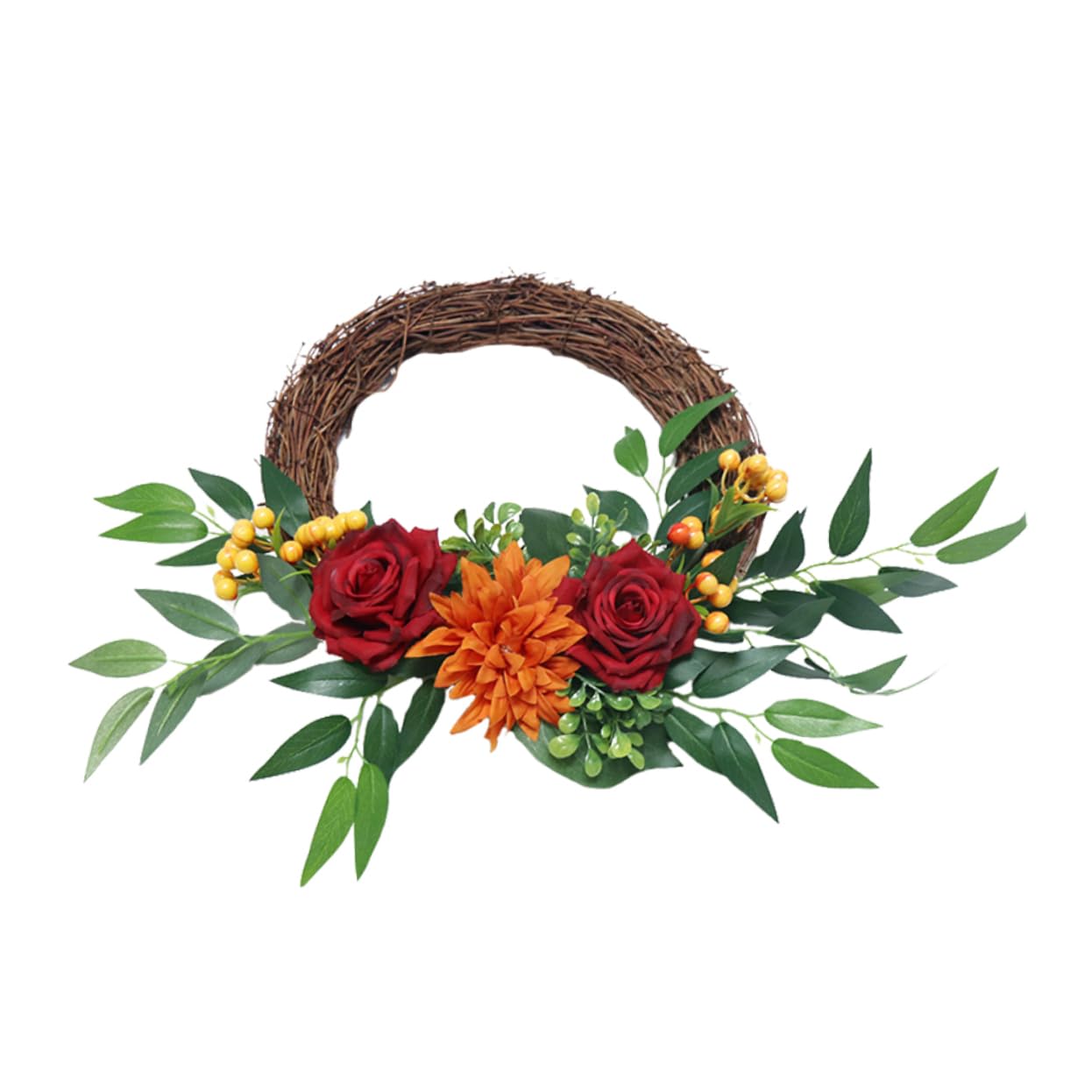 Couronne de Noël Cabilock pour porte et décoration festive de la maison